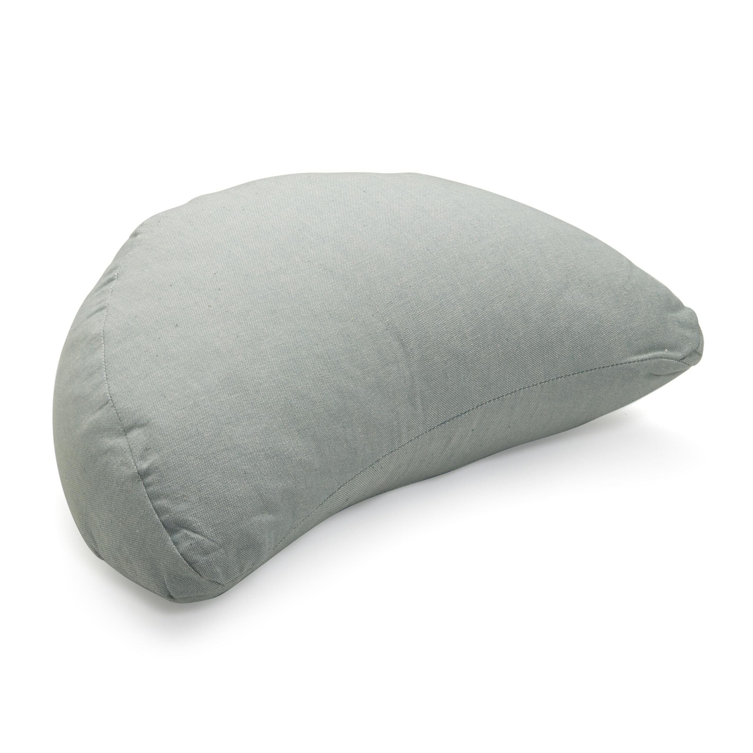Sarveda Luna Shaped Crescent Zafu Meditation Cushion | Misty Blue (B0DBRB1ZYR) Amazon Price History, Amazon Price Tracker