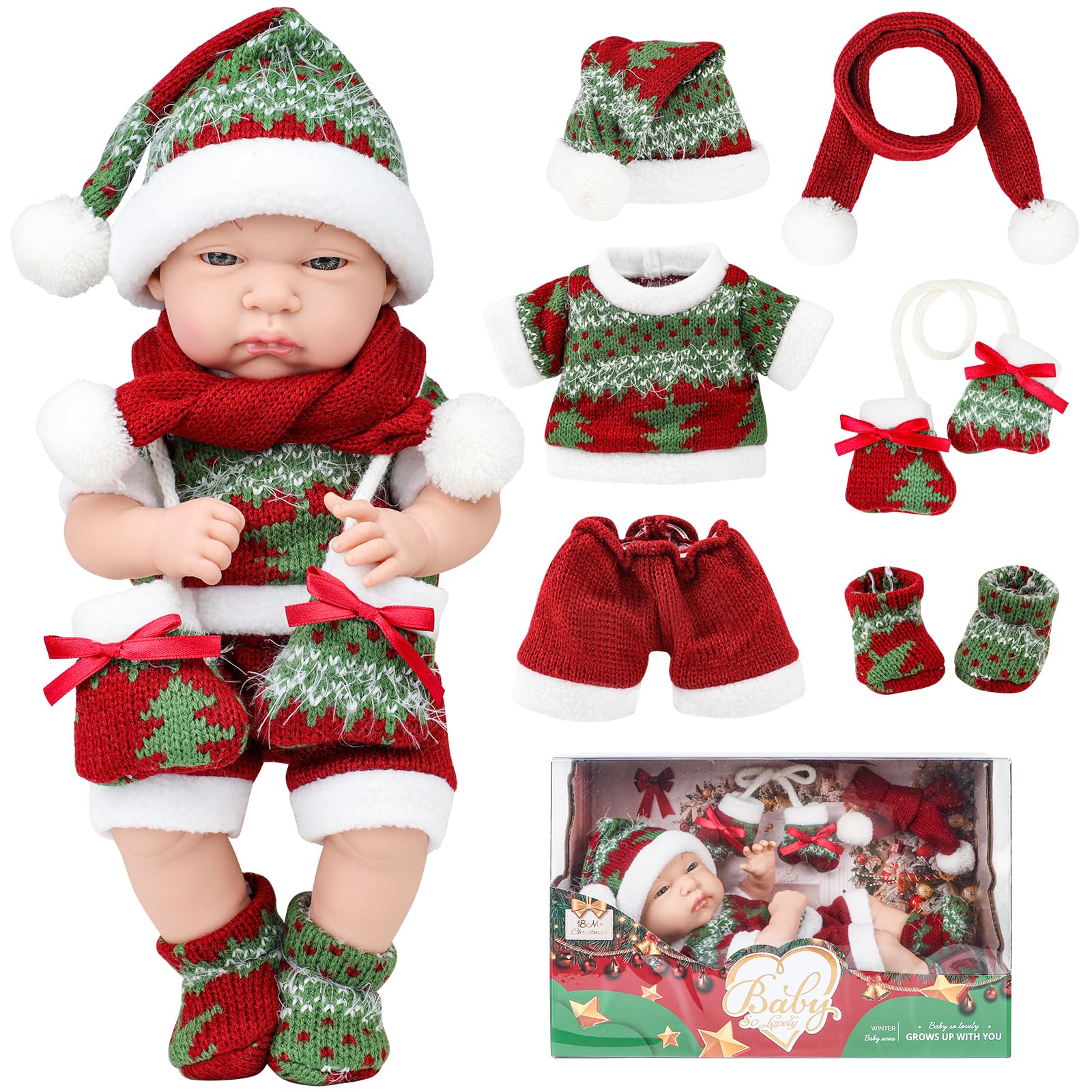 【まーちゃんさま】christmas doll ❀パティシエの女の子オーナメント まーちゃんさま】christmas doll ❀パティシエの女の子