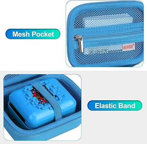 Miniatura 3 de BOVKE Estuche de transporte para Bitzee Disney/Bitzee Magicals/Bitzee Juguete interactivo digital para mascotas y funda, soporte de viaje para Azul