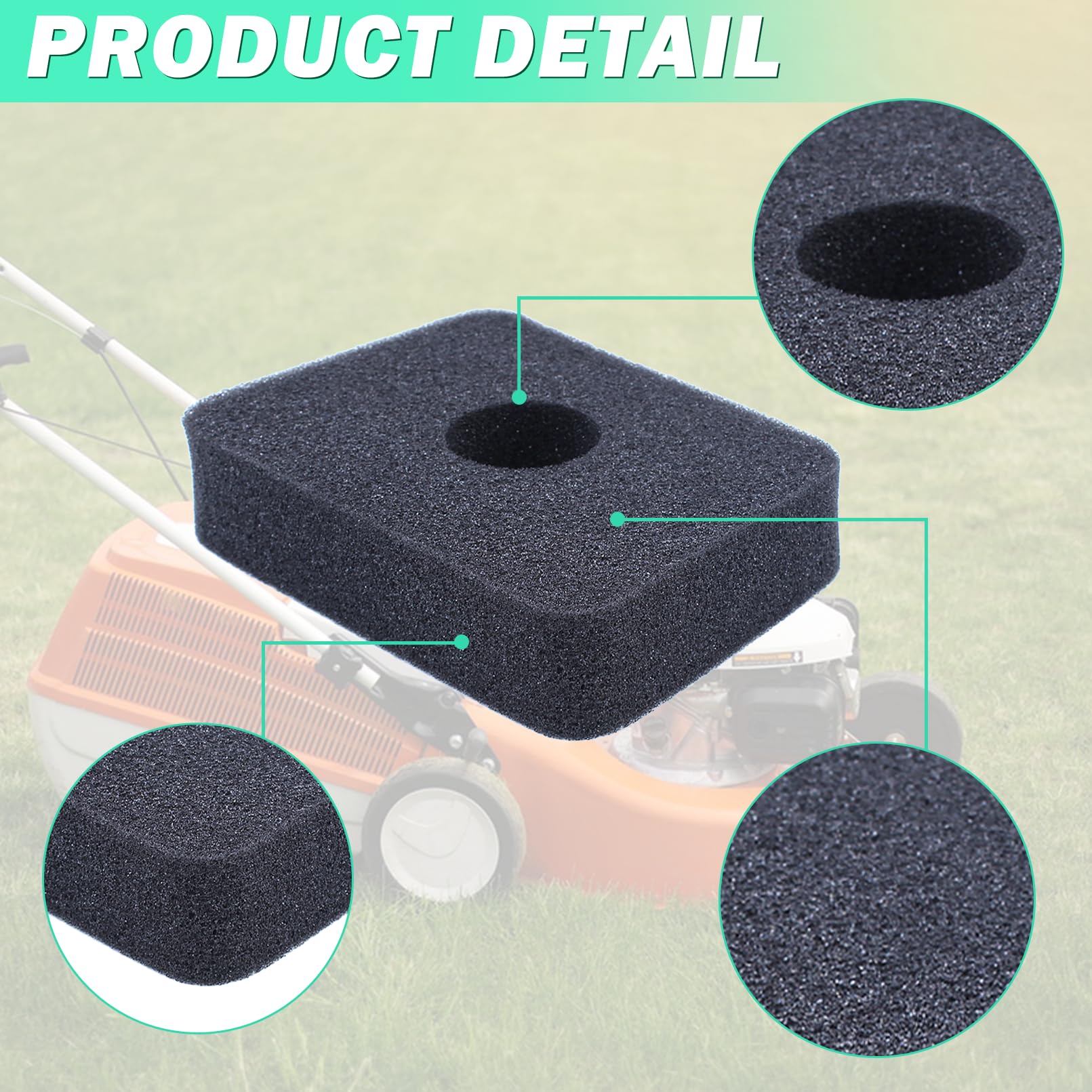 Trade-Shop Lot De 2 Filtres à Air Avec Pré-filtre Compatible Avec