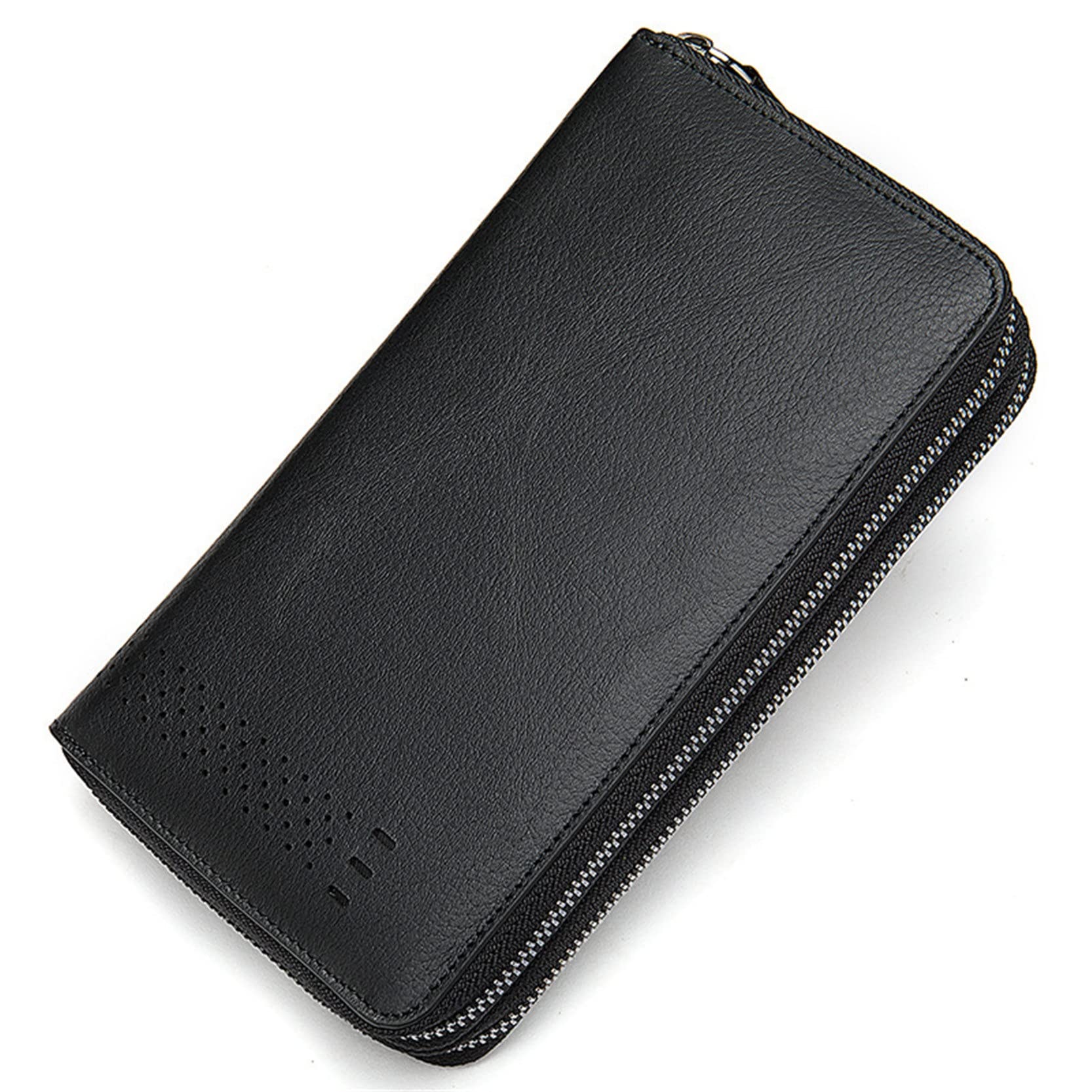 Portefeuille homme porte-carte en cuir pour voyager l'esprit tranquille