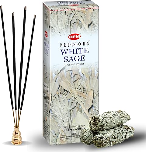Miniatura 2 de Hem White Sage 100 Incense Sticks 5 packs of 20 sticks