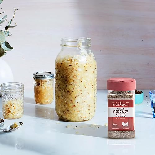 Miniatura 9 de Eastanbul Semillas de alcaravea 5.6 onzas % 100 semillas de zanahoria naturales para cocinar, semillas de alcaravea enteras recién cortadas,