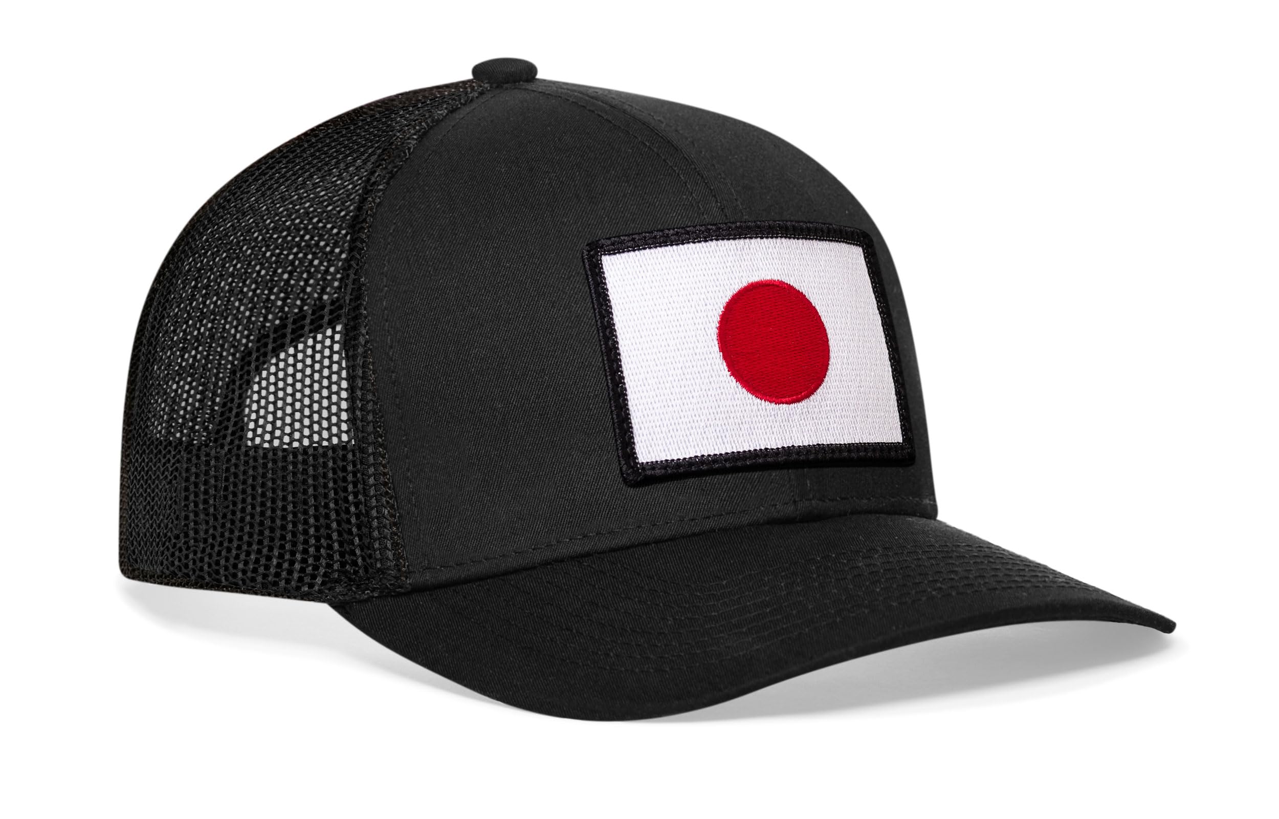 HAKA Country Flags Trucker Hat for Men & Women, Baseball Hat Adjustable Snapback Golf Hat Black