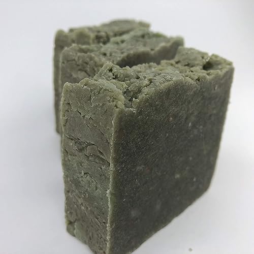 Miniatura 4 de Refined Lard and Shea butter Old Fashion rustic artisan handmade Hot process soap 3 oz lime and verbena scented cured ready to use