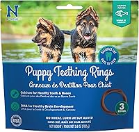 Vista 20 de N-Bone Anillo de dentición para cachorros, sabor calabaza, 7.2 onzas/(paquete de 6)