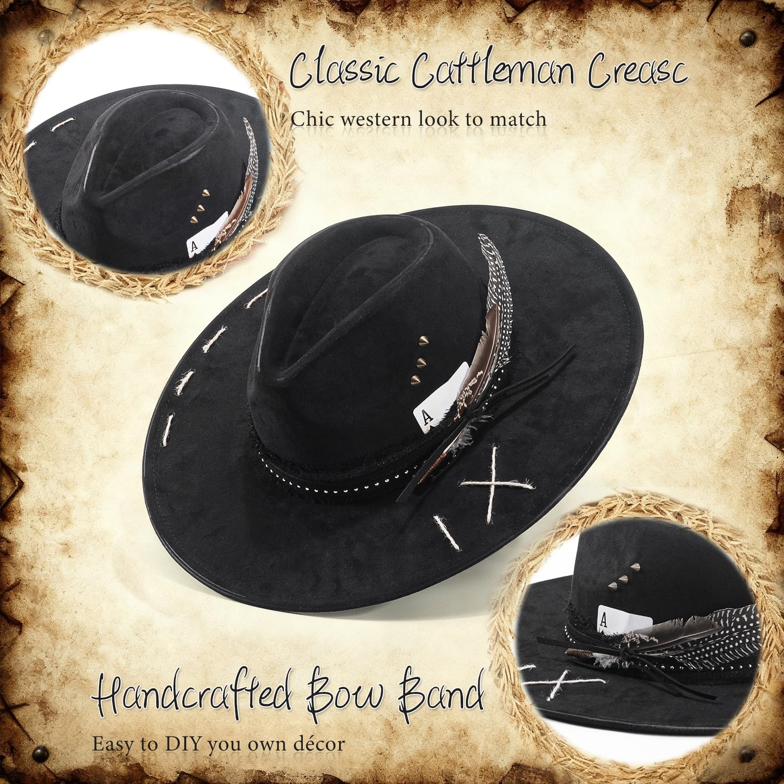 Black Cowgirl Hat
