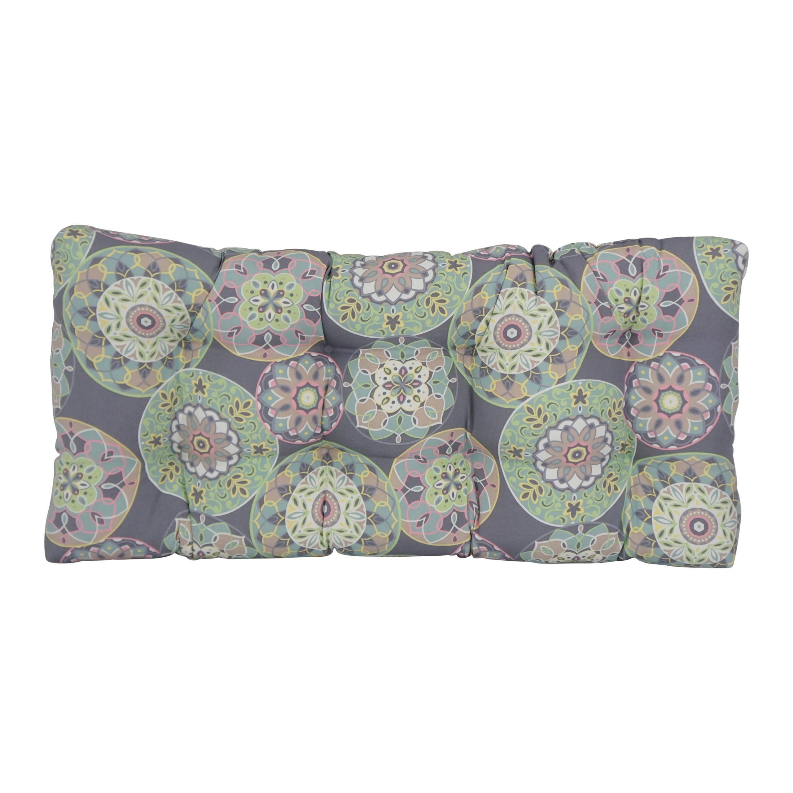 42-Inch By 19-Inch Polyester Outdoor Tufted Loveseat Cushion 94006-Ls-Od-106