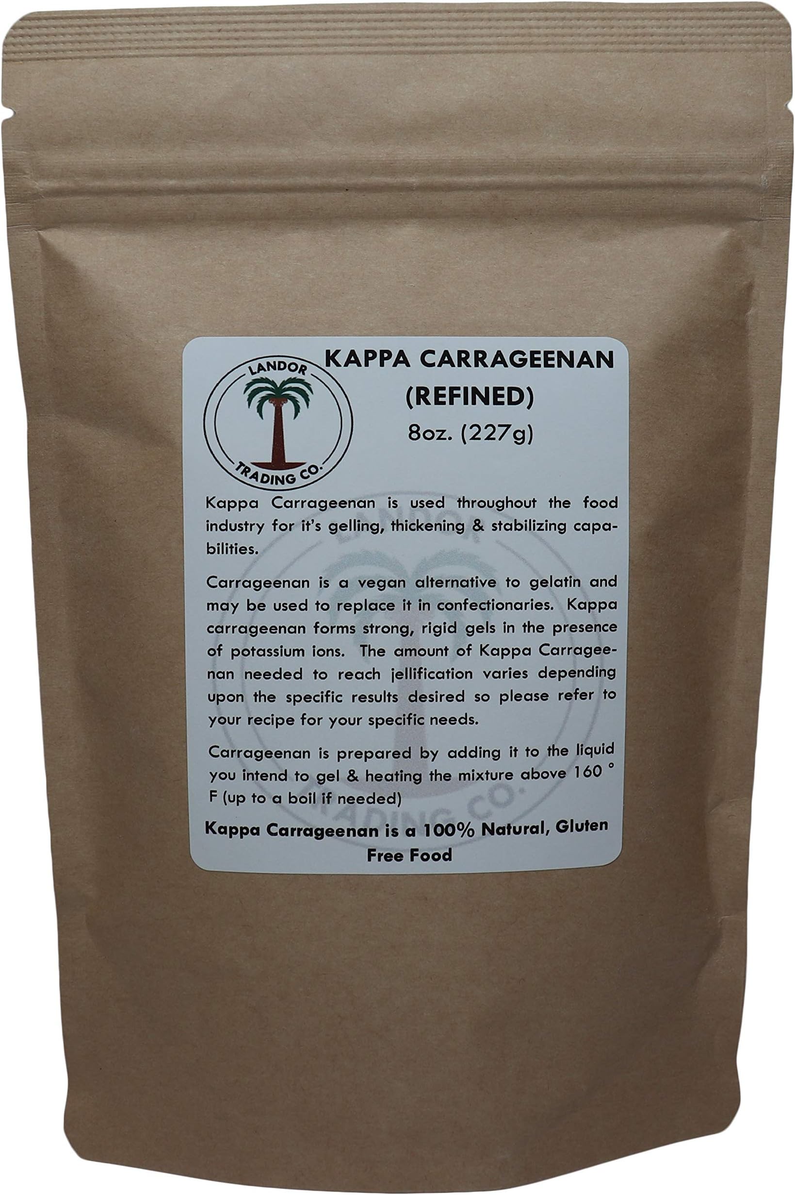 Kappa Carrageenan (Refined) 8 Ounces
