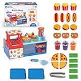 Learning Resources Mini Snack Shop Sorting Set, Play Food Shop, Role Play Store, Kids Kitchen Playset Accessories, Cooking Games, Fine Motor Skills, Toddler Toys, Girl and Boy Birthday Gift