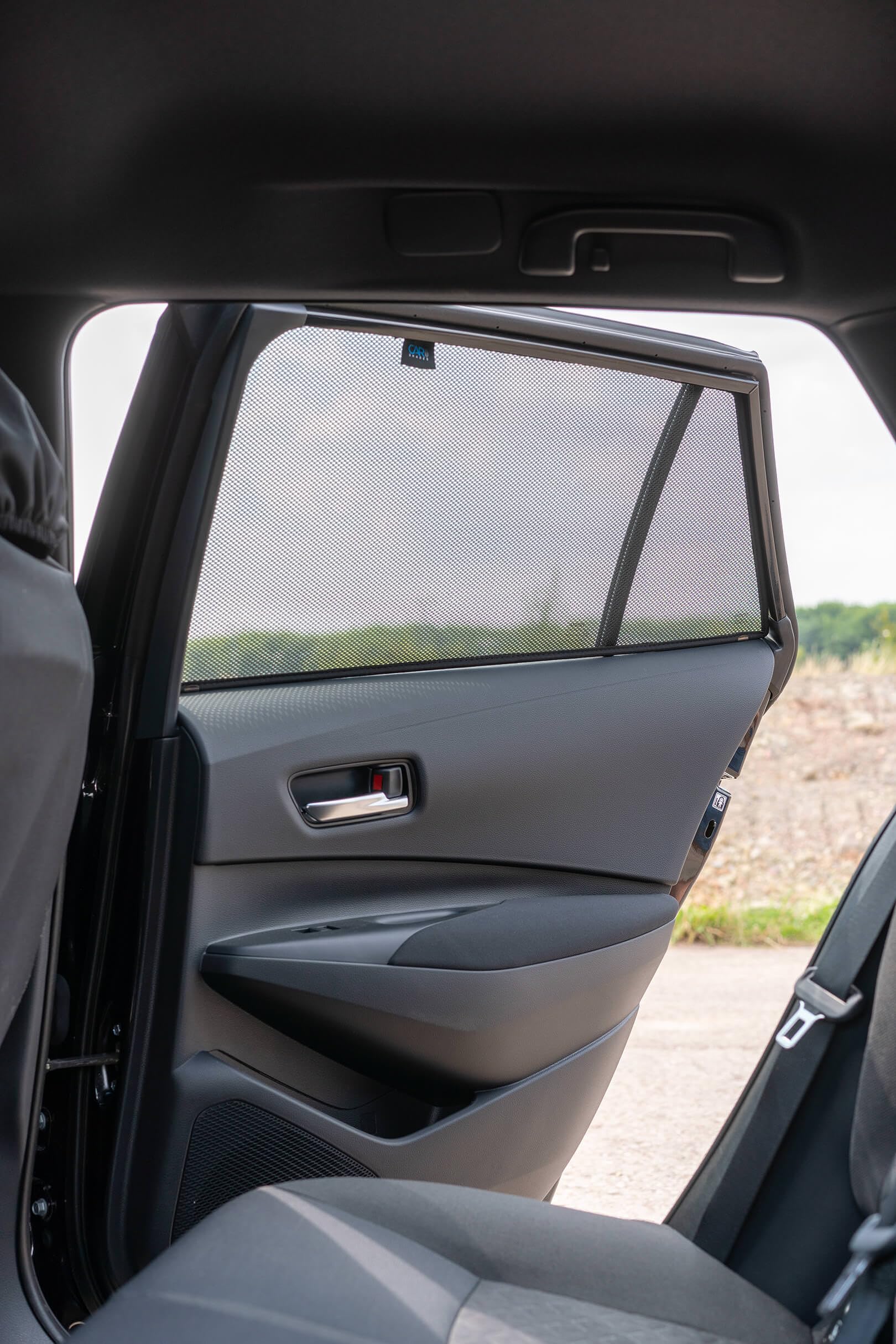 CAR SHADES zestaw (tylne drzwi boczne) kompatybilny z Toyota Corolla (E21) Touring Sports 2019- (2-częściowy) - niestandardowe osłony przeciwsłoneczne do samochodów