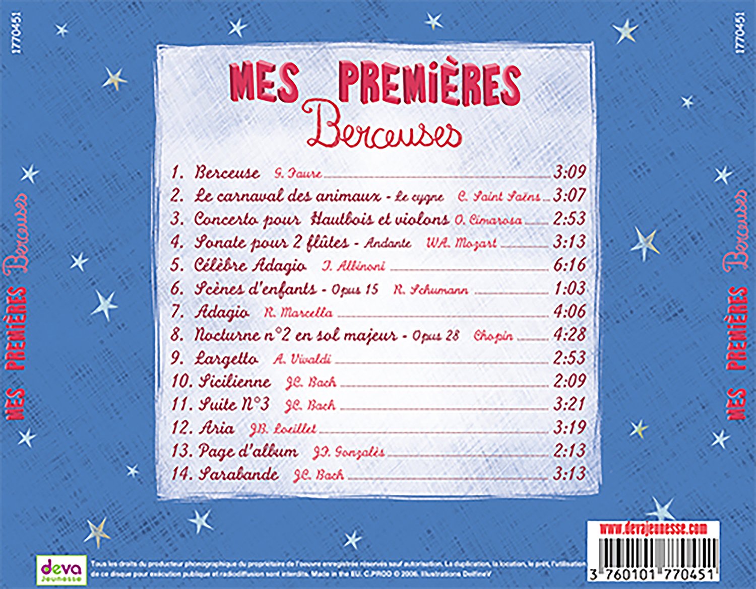 MES PREMIERES BERCEUSES