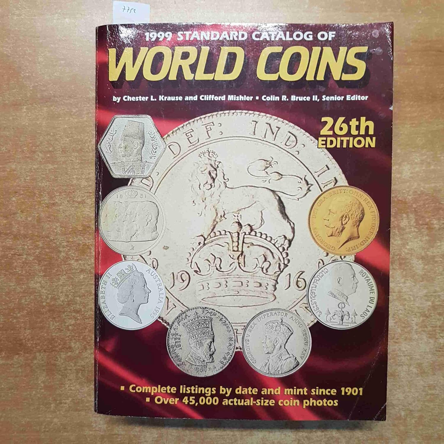 1999 Standard Catalog of World Coins, 26th Edition Chester L. Krause