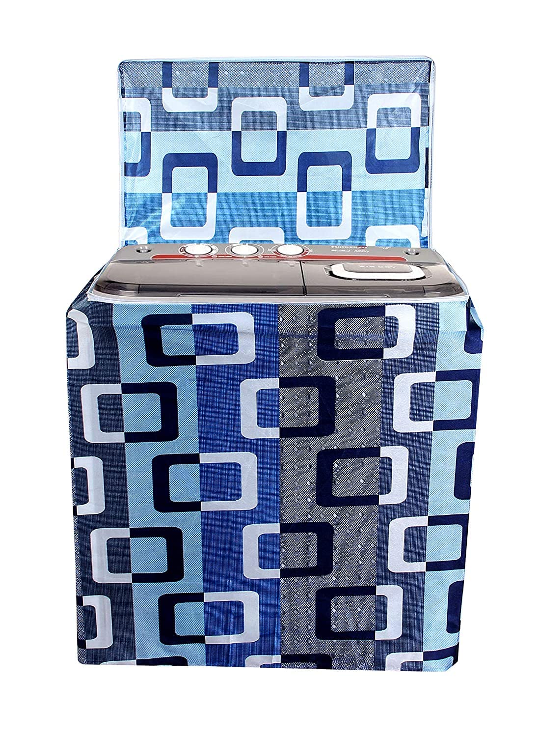 Shreekhatushyam semi autometic washing machine coverfit for all brand unversal size 6kg | 6.5kg | 7kg | 7.5kg | 8kg (Blue Box) (B0C5Y76Q7J) Amazon Price History, Amazon Price Tracker