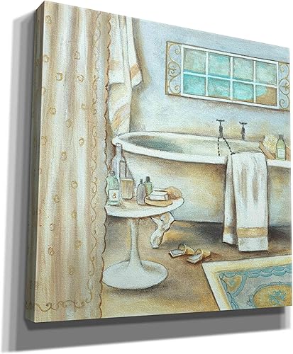 Miniatura 2 de Epic Graffiti 'Soft Bath I' by Jadei Graphics, Canvas Wall Art, 18"x18"