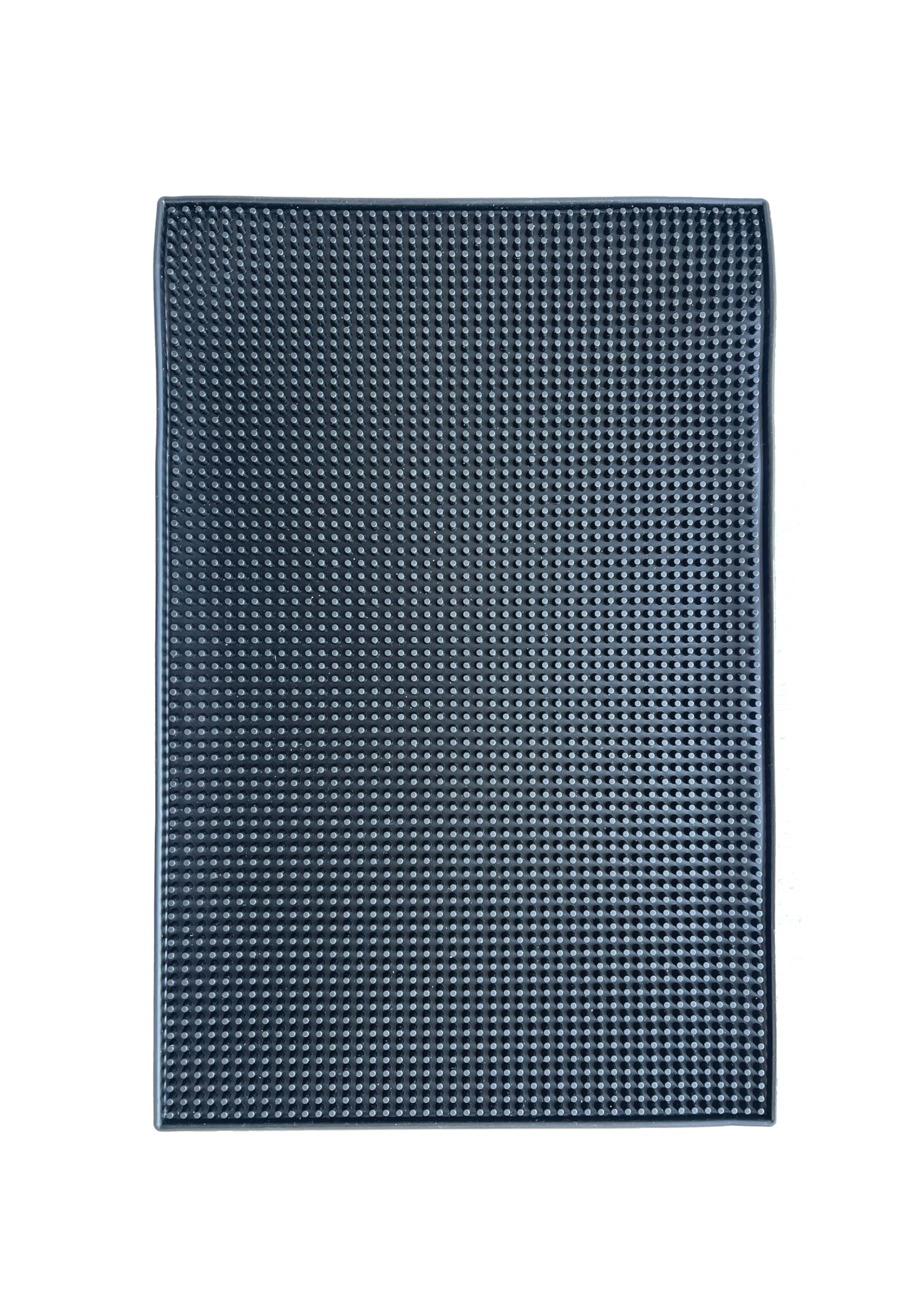 Mint & Mortar Double Non-Slip 12x18 Rubber Mat, Coffee Bar Accessories Mats, Bartender Kit Home Bar, Dish Drying Silicone Mat for Countertop Coffee