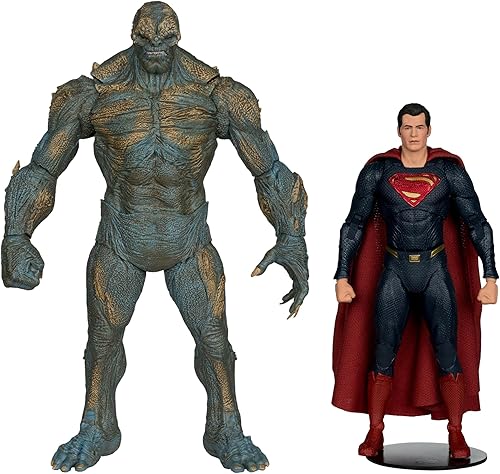 Miniatura 4 de McFarlane Toys - DC Multiverse Doomsday & Superman 2 unidades (Batman V Superman: Dawn of Justice) Figura de acción de 7 pulgadas
