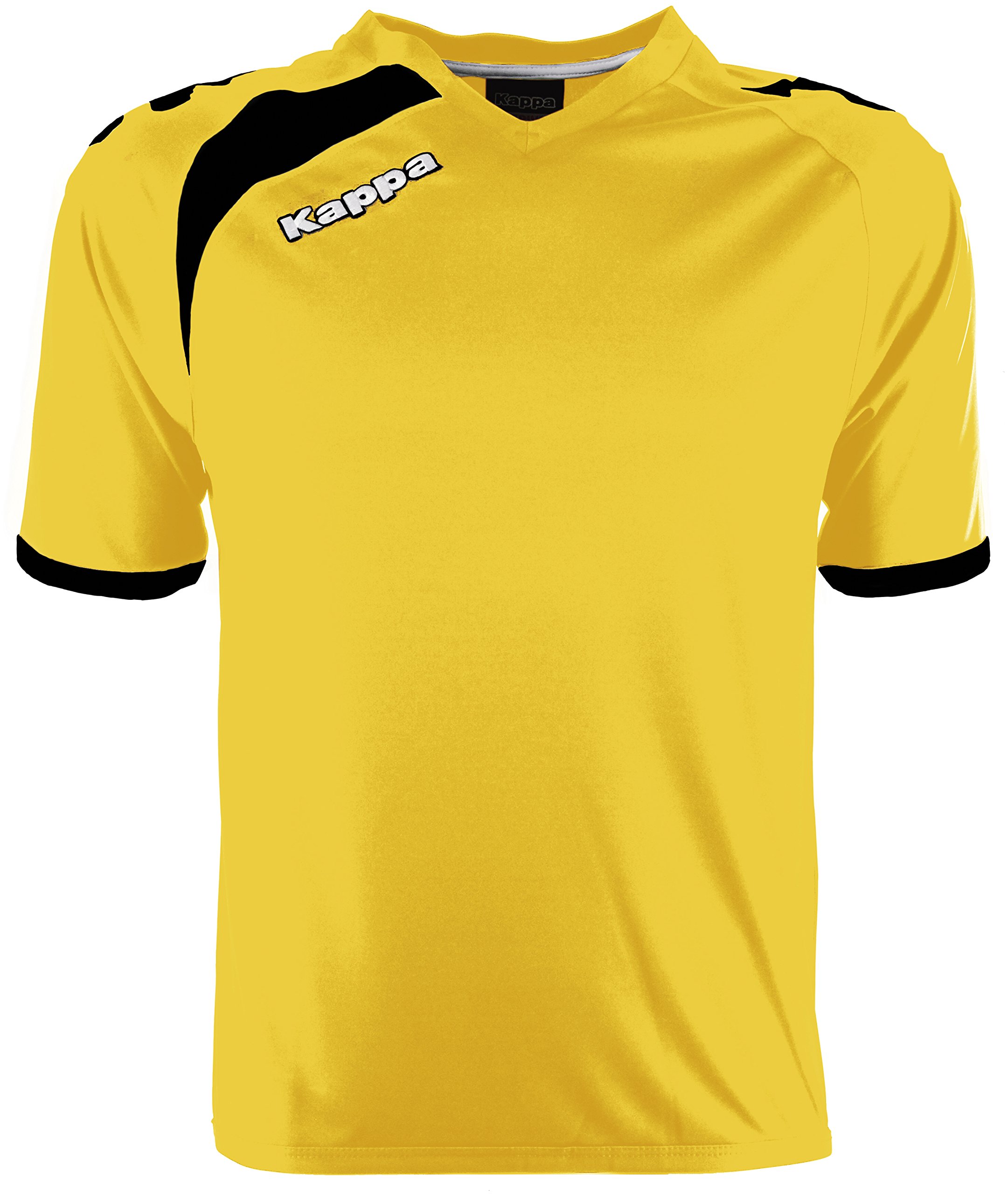 Kappa Pavie Ss T-shirt Football,Unisex Adult, unisex_adult, 302DRD0_694-8Y, lemon tree, 6Y/8Y