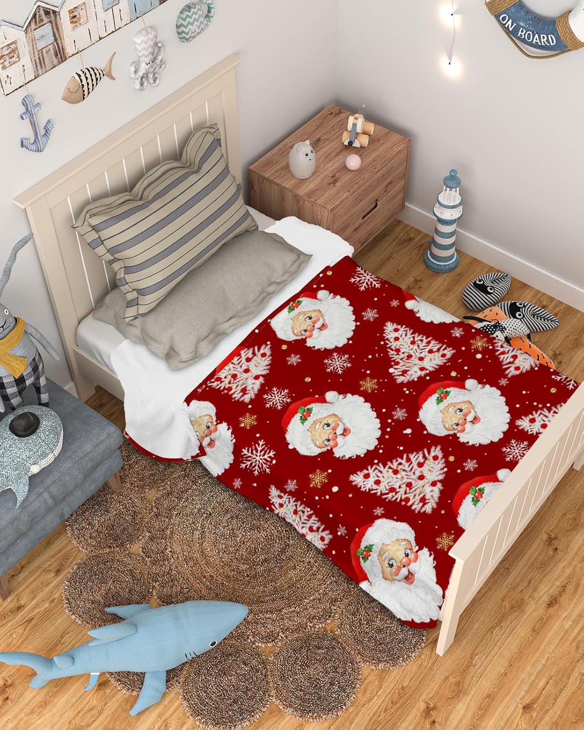 Fall Thanksgiving Throw Blankets, Watercolor Autumn Pumpkins Terracotta Eucalyptus Leaves Soft Fleece Blanket Decorative for Home Sofa Couch Chair Living Bedroom,60x80 inches, Blue Orange