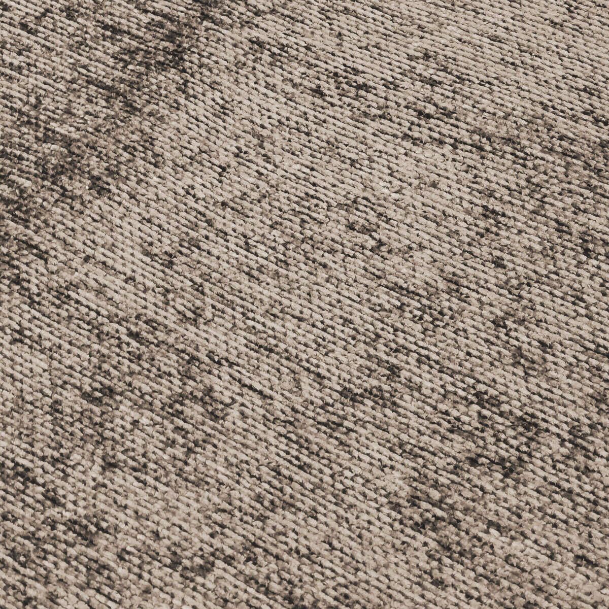 Thedecofactory Tapis en Coton et Polyester Lavable tissé Plat Gris 80x150
