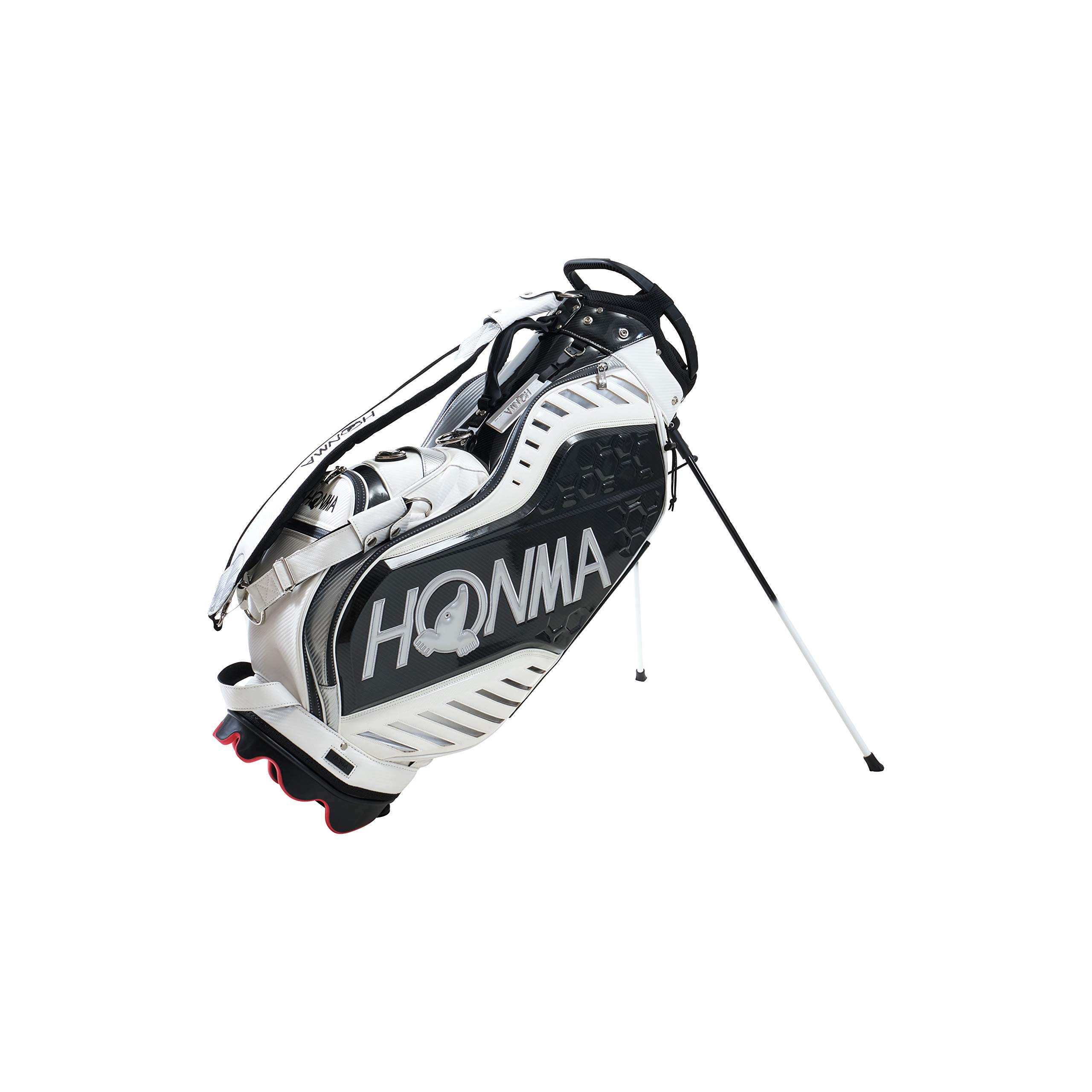 新品本間 ゴルフバッグ・キャディバッグ Amazon | 本間ゴルフ HONMA 2020年モデル キャディバッグ CB12102