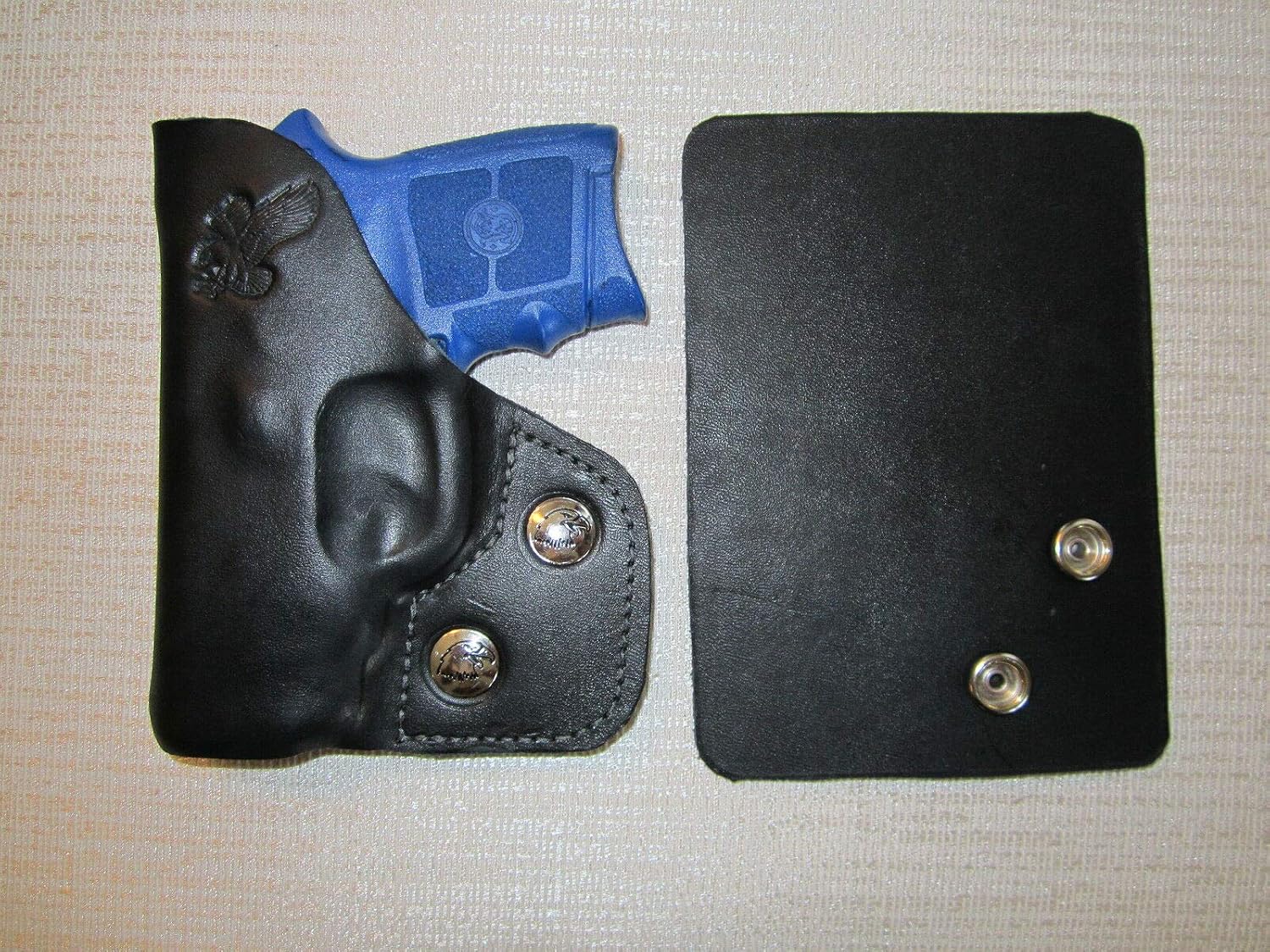 Fits S&W Bodyguard 380 & M&P BG 380 Factory Laser, R Hand, Wallet & Pocket Holster