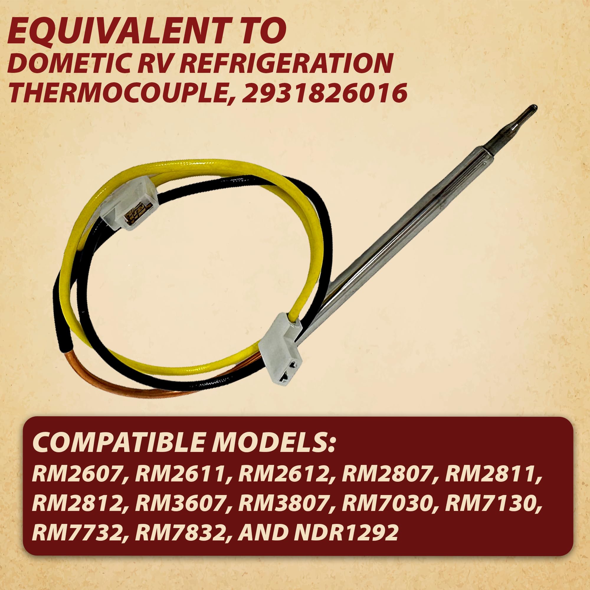 Amazon.com: Dometic RV Refrigeration Thermocouple, 2931826016 Amazon.com: Dometic RV Refrigeration Thermocouple, 2931826016