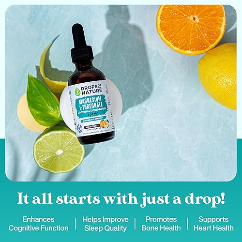 Miniatura 3 de Extracto líquido liposomal de L-treonato de magnesio  Vegano, sin OMG, absorción mejorada  Suplemento de treonato liposomal de magnesio L para