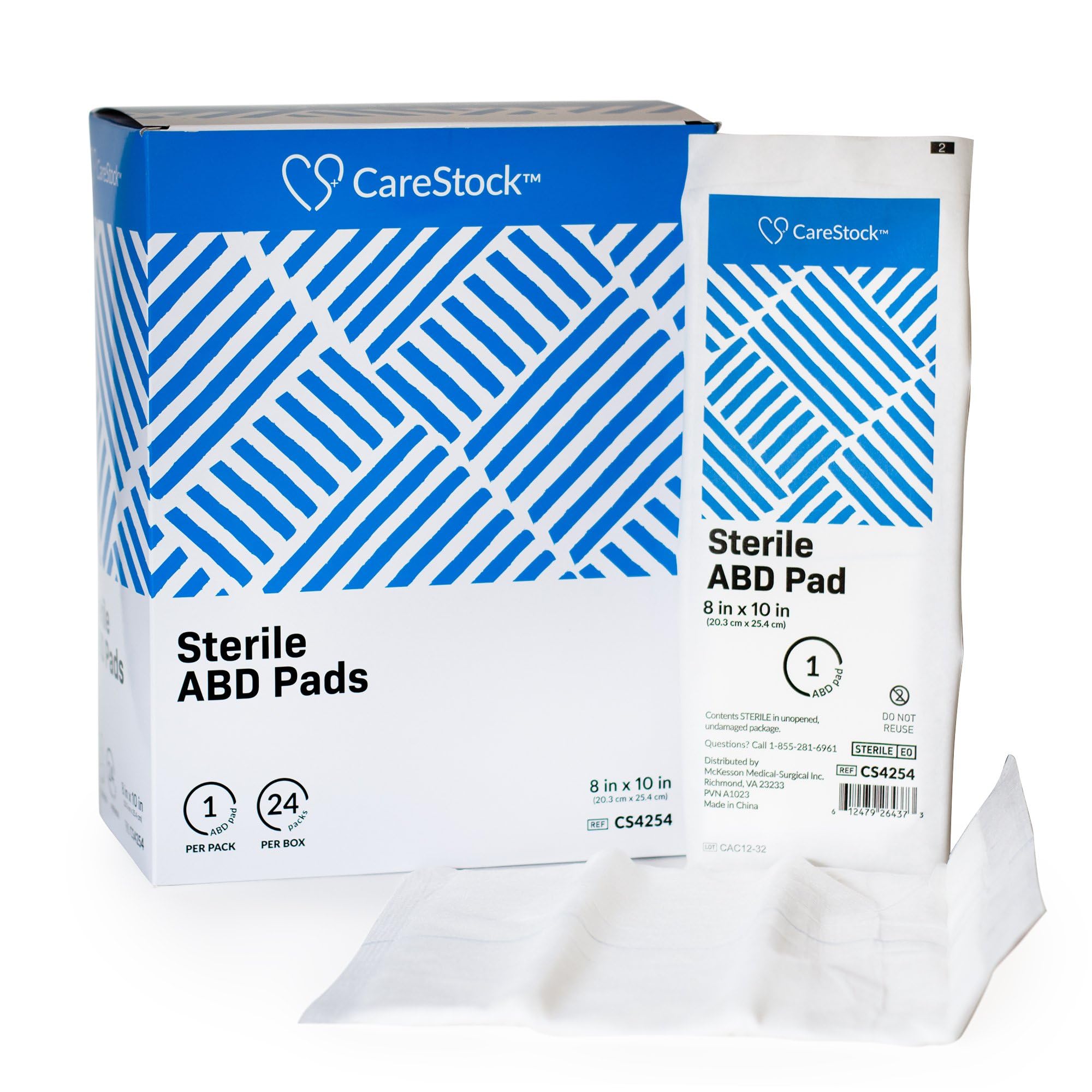 CareStock Almohadillas abdominales estériles ABD (24 unidades (paquete de 2))