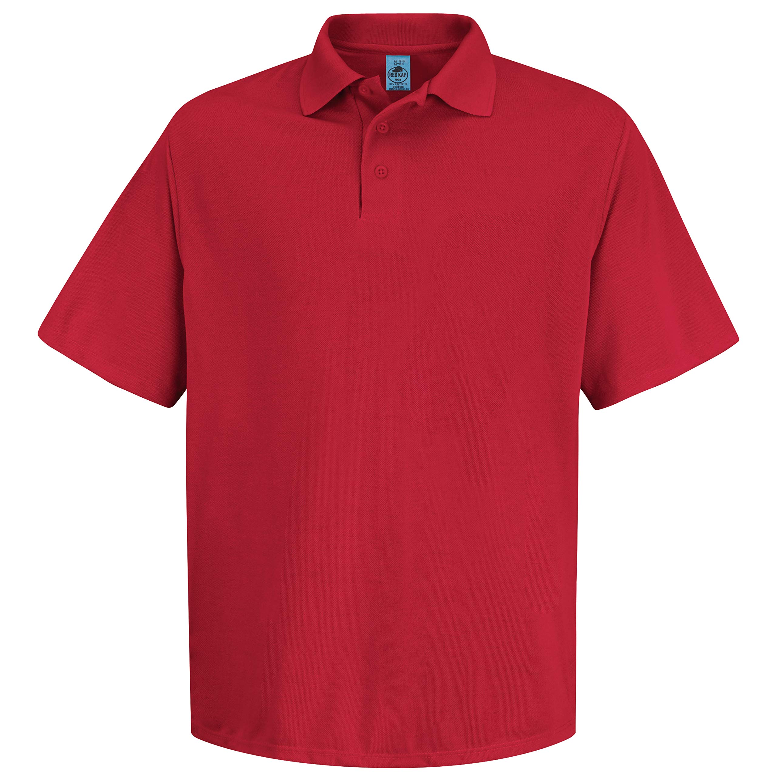 Red Kap Koszulka polo Mężczyźni Short Sleeve No Pocket Polo