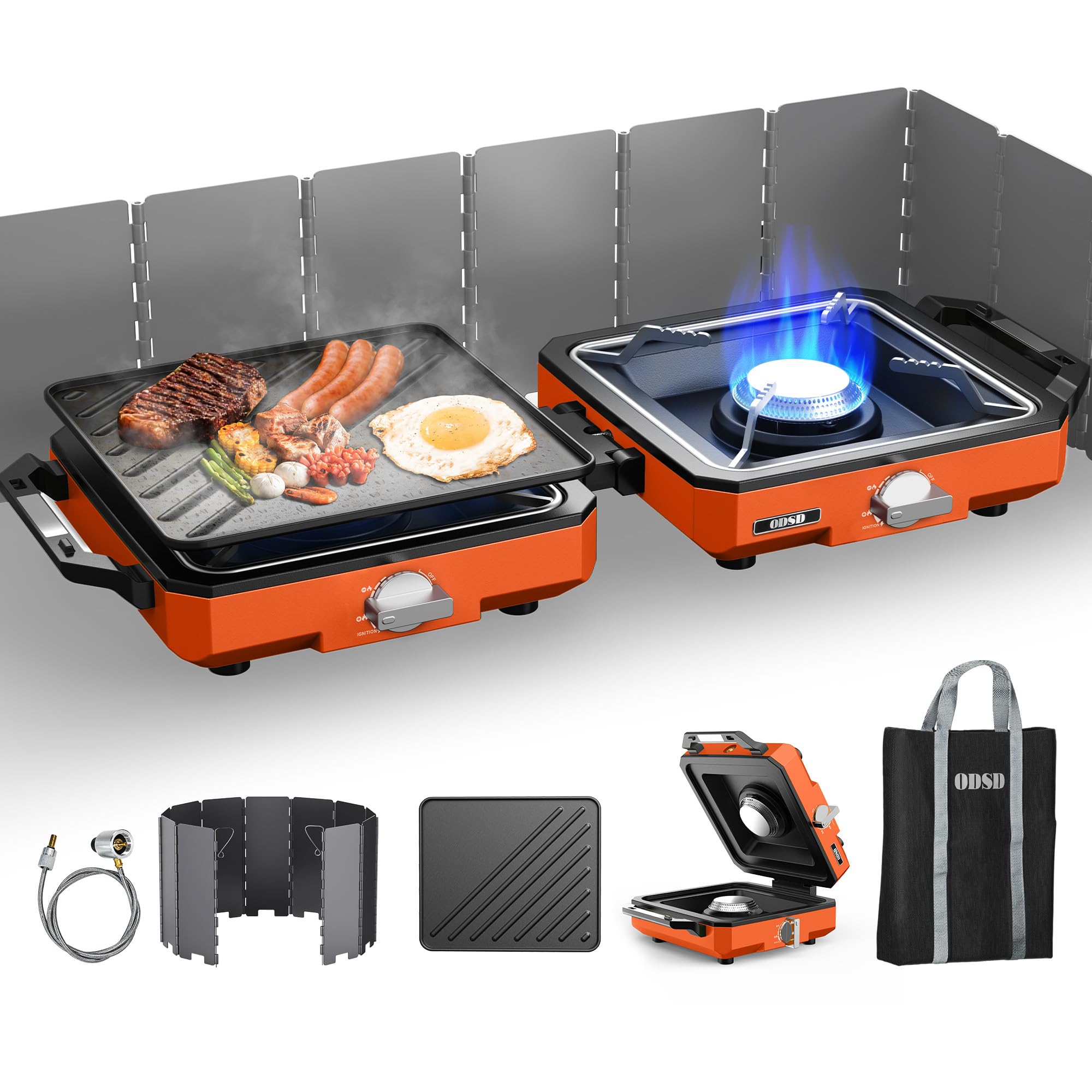 ODSD 2 Burner Camping Stove