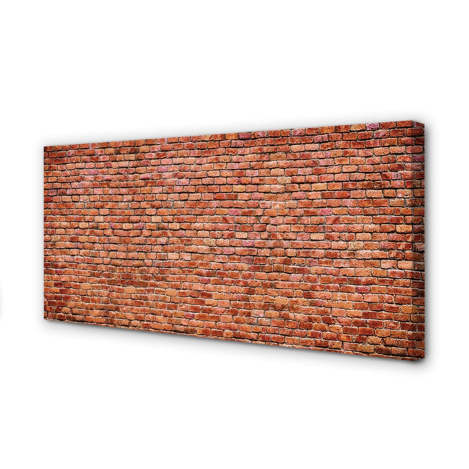 Tableau briques sur toile 140x70 cm Tulup décoration murale paysage urbain
