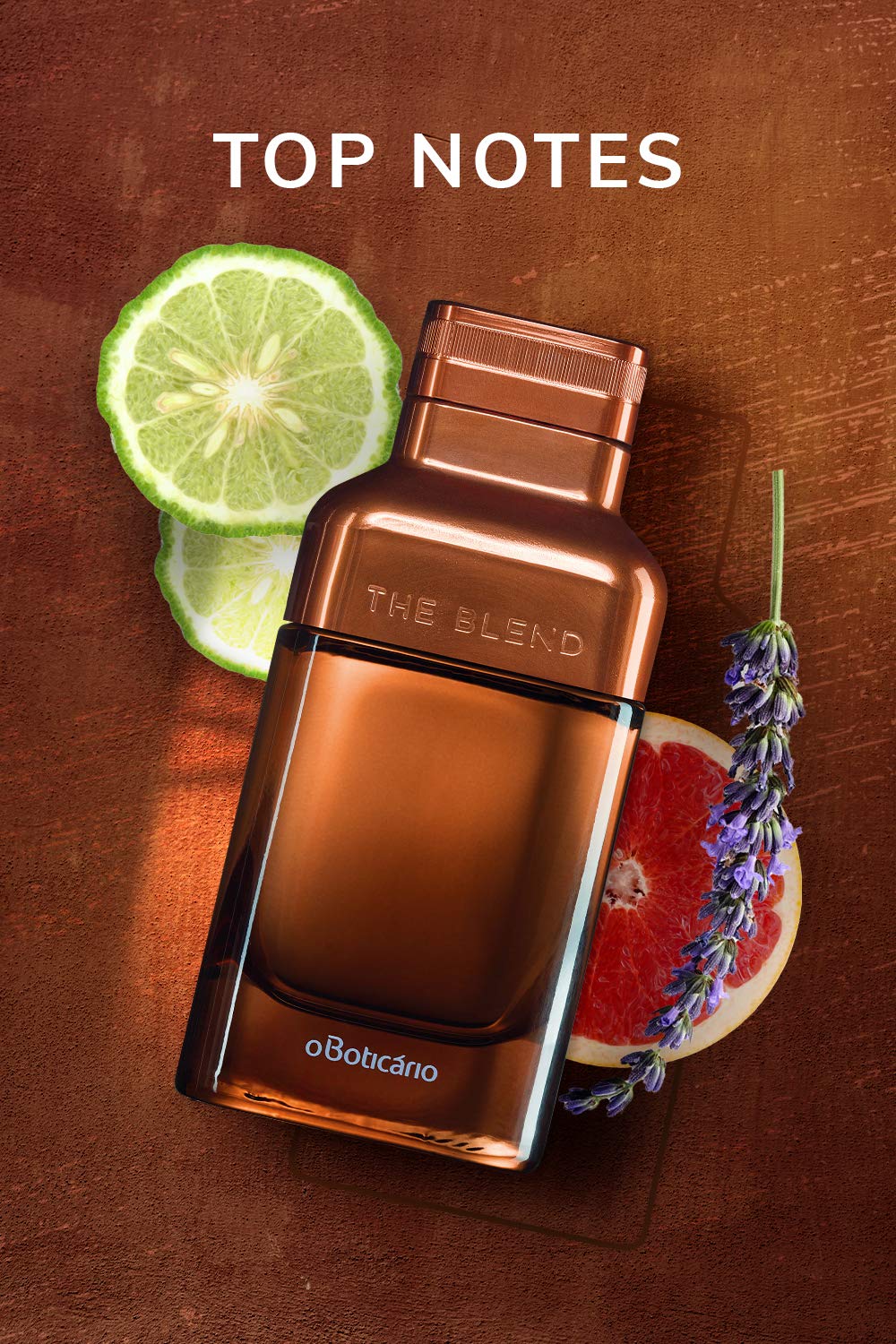 NATIVA SPA O BOTICÁRIO The Blend Eau de Parfum di O Boticario, profumi a lunga durata da uomo, fragranza legnosa e speziata di alta qualità (100,5 ml)