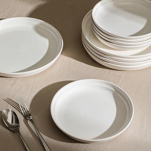 Miniatura 2 de Stone Lain Virtuo - Juego de platos para ensalada (porcelana, 4 unidades), color blanco