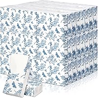 Vista 7 de Therwen Paquete de 100 Pañuelos de Bolsillo Paquetes de Viaje a Granel 1000 Hojas Mini Pañuelos a Granel 3 Capas Tamaño de Viaje Pequeño Papel