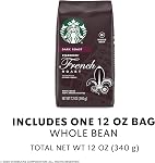 Starbucks Rôti français entier de haricots Coffee-12 oz