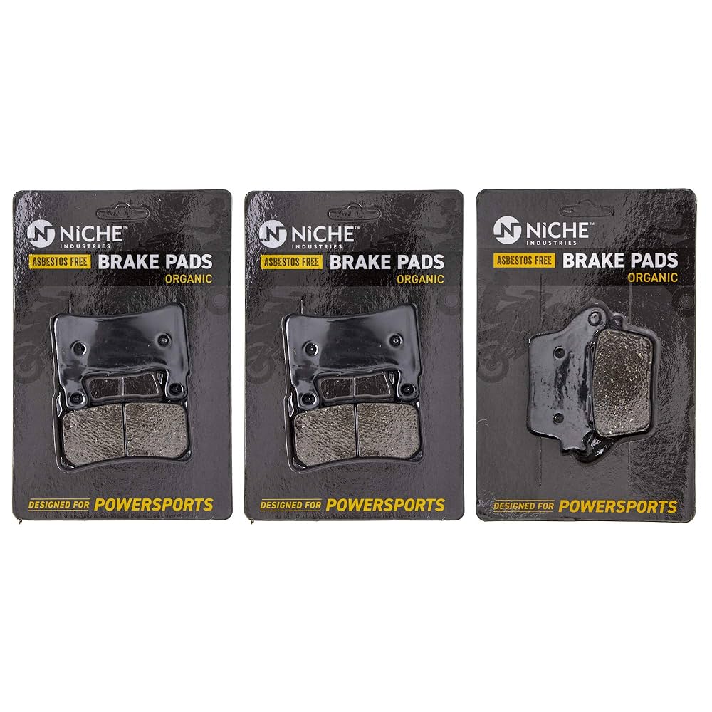 バッカーノ　英語版 Amazon.com: NICHE Brake Pad Set for Kawasaki Ninja ZX6R