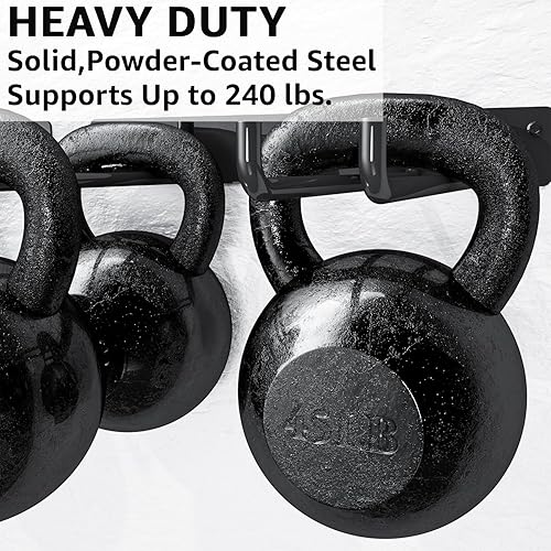 Miniatura 6 de YYR Estante de almacenamiento plegable para silla, herramientas de jardín y sillas plegables para organización de garaje, césped, playa, campamento,