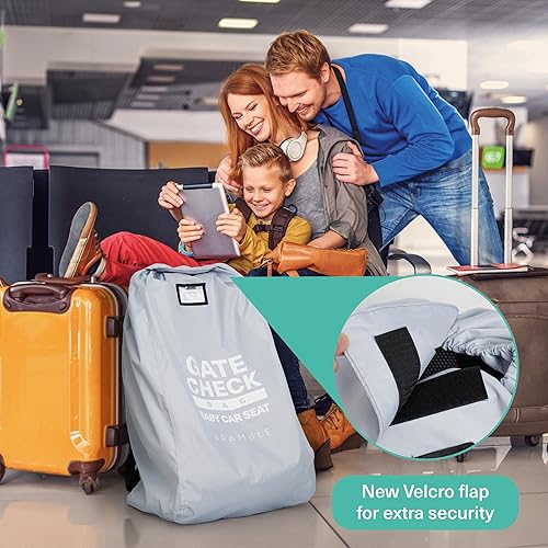 Miniatura 8 de Bramble Bolsa de viaje para asiento de automóvil infantil para avión, funda impermeable para asiento de automóvil para viajes en avión de 34
