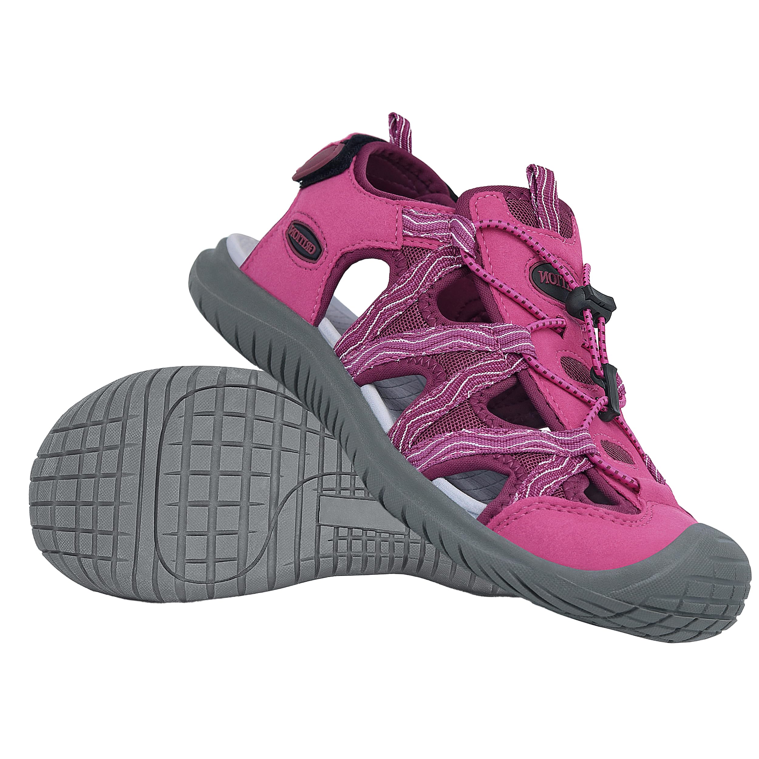 GRITION Hiking Sandals Women Closed Toe, Waterproof Lightweight Adjustable  Hiking Athletic Sandals, Breathable For Beach Summer Adventure Comfortable