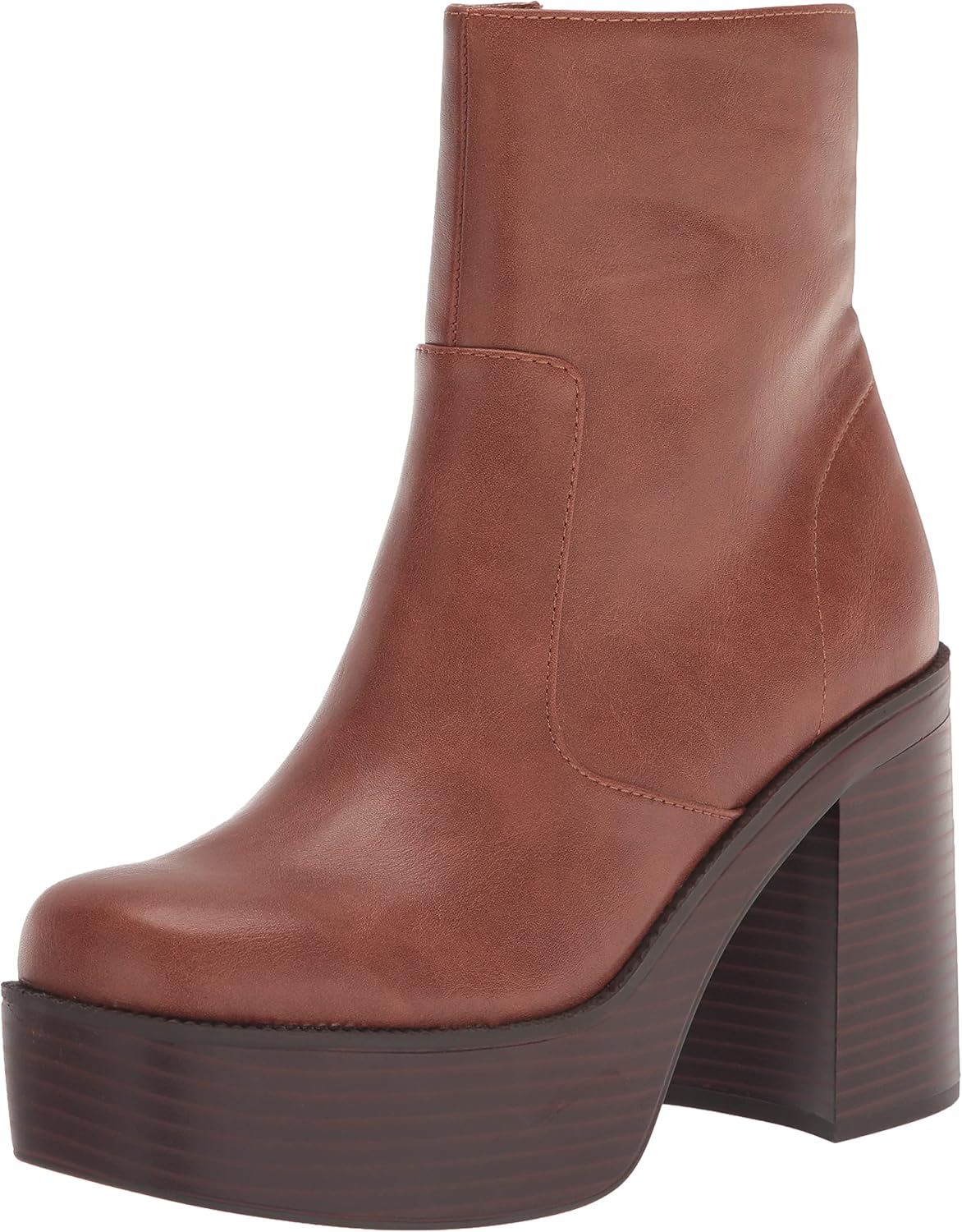 Madden Girl Women's Grace Fashion Boot, Cognac Paris, 9.5