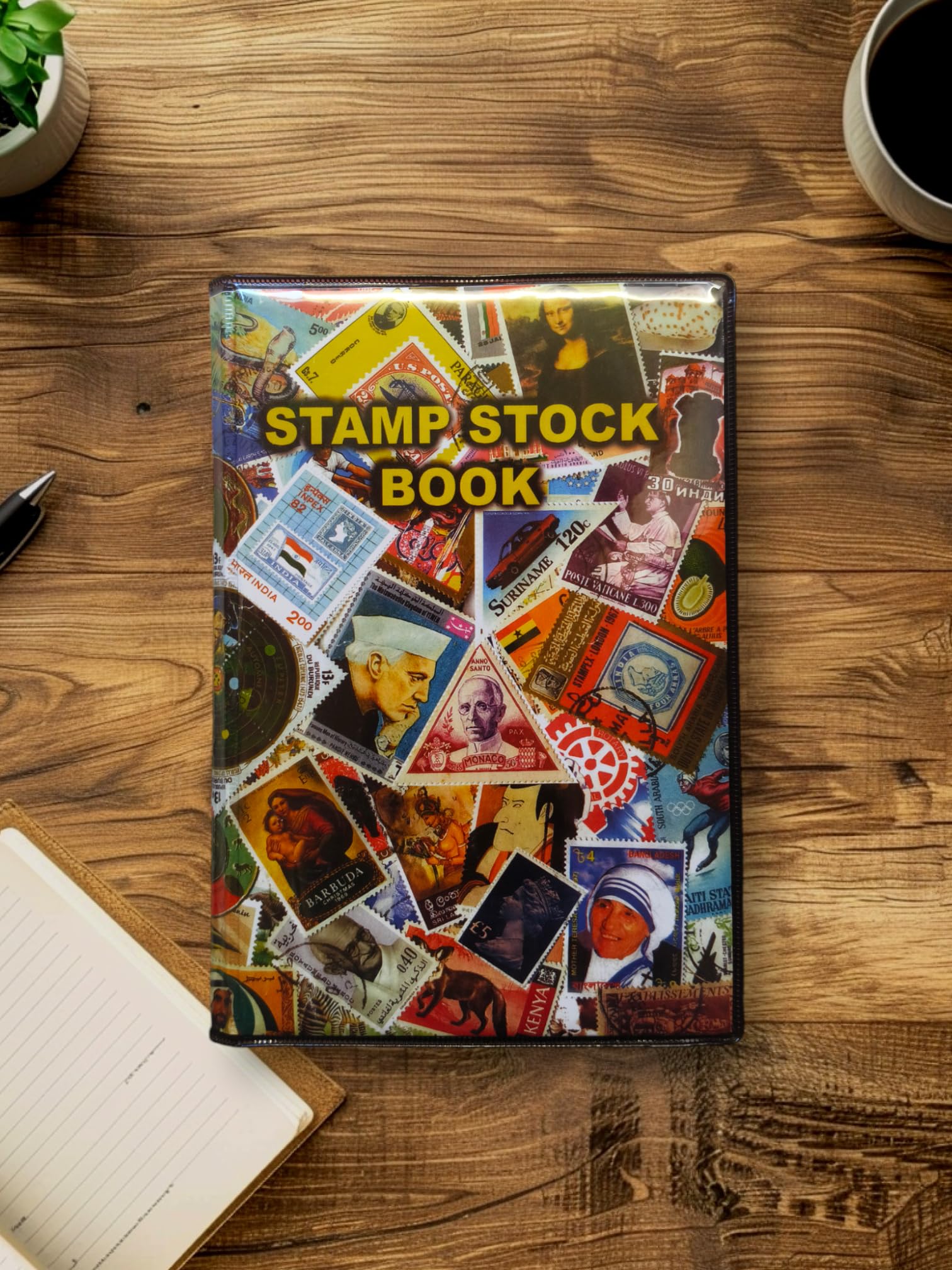 Special Minds Store® Stamp Collection Album Book 20 Pages Include
