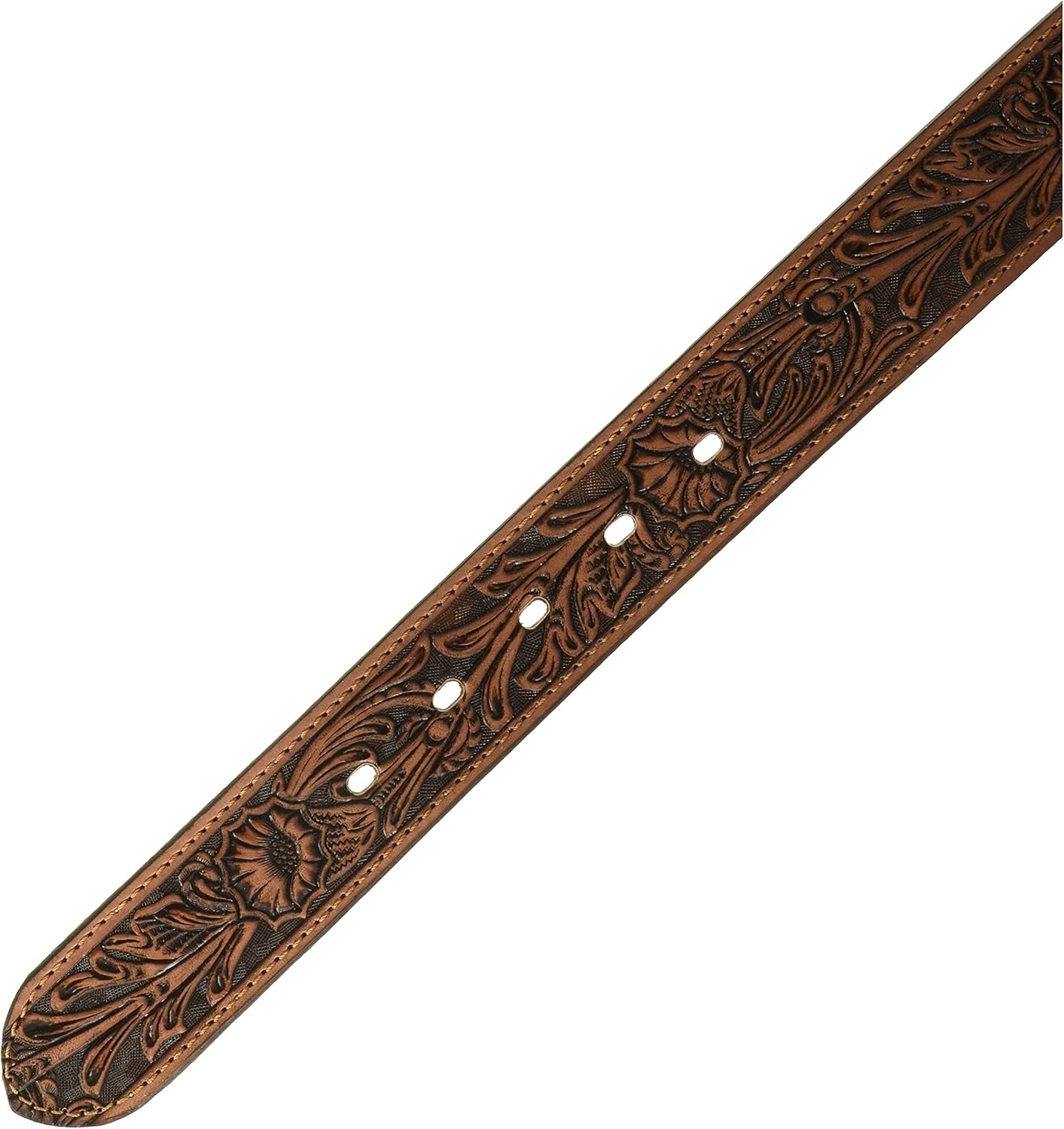 Nocona Belt Co. Men's Nocona Salinas Usa Tan Belt