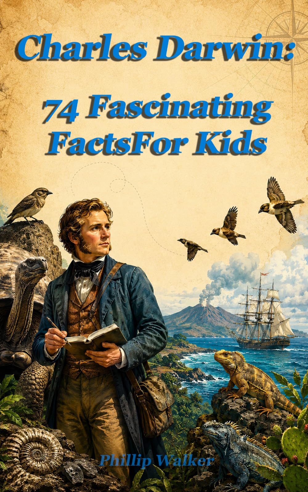 Charles Darwin: 74 Fascinating Facts For Kids: Discover Evolution, the Galápagos Islands, and the Amazing Voyage That Changed Science Forever