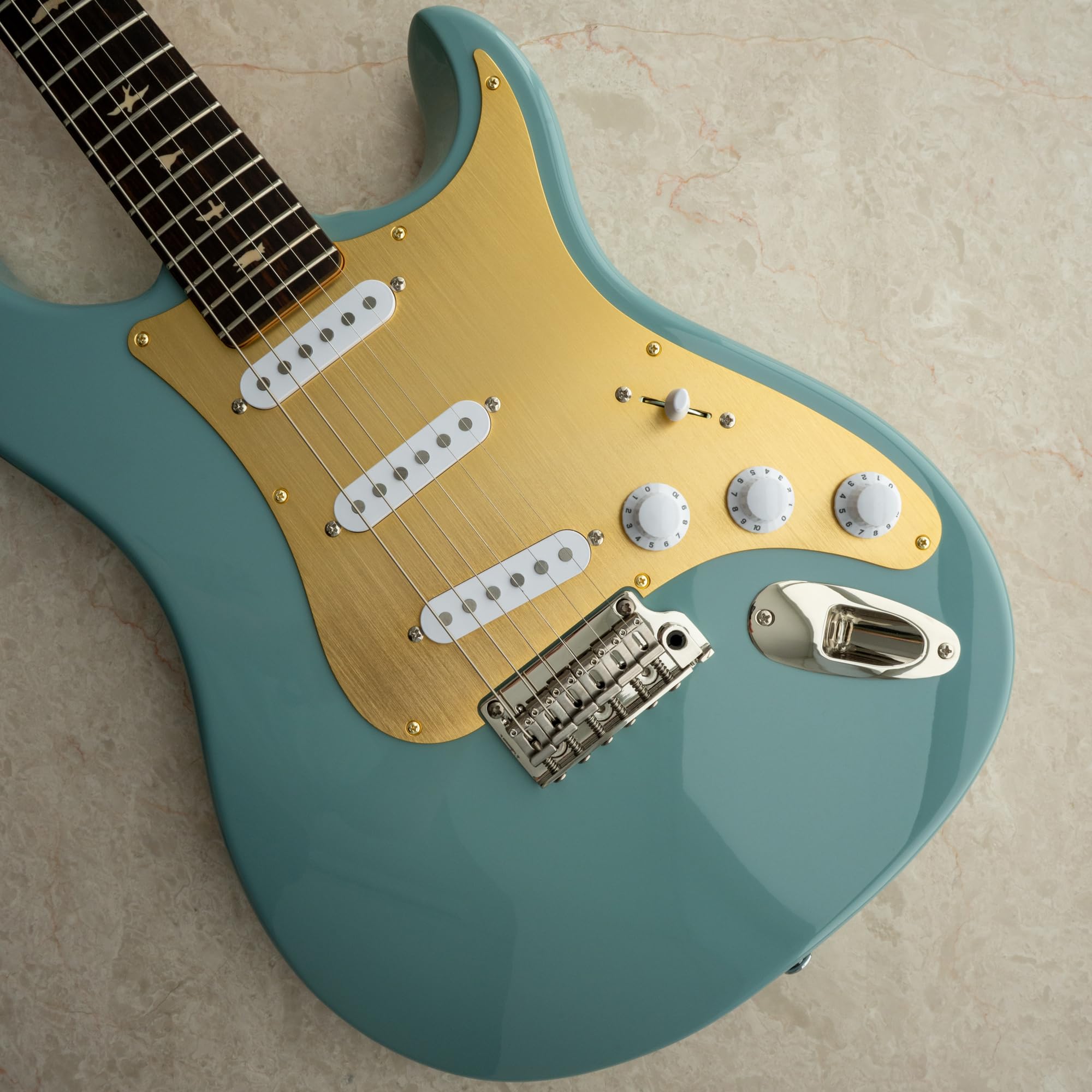 Amazon | PRS SE Silver Sky エレクトリックギター用 ゴールド