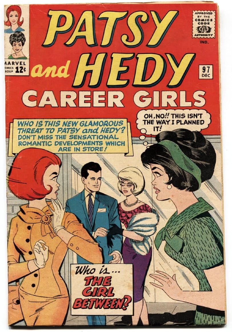 Patsy and Hedy #97 comic book 1964-Marvel-paper-dolls-vg