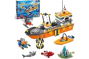 LEGO City Ocean Explorer Ship: Exciting Ship Building Set for Kids