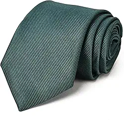 Gravata de cor sólida, gravata formal para homens, preta