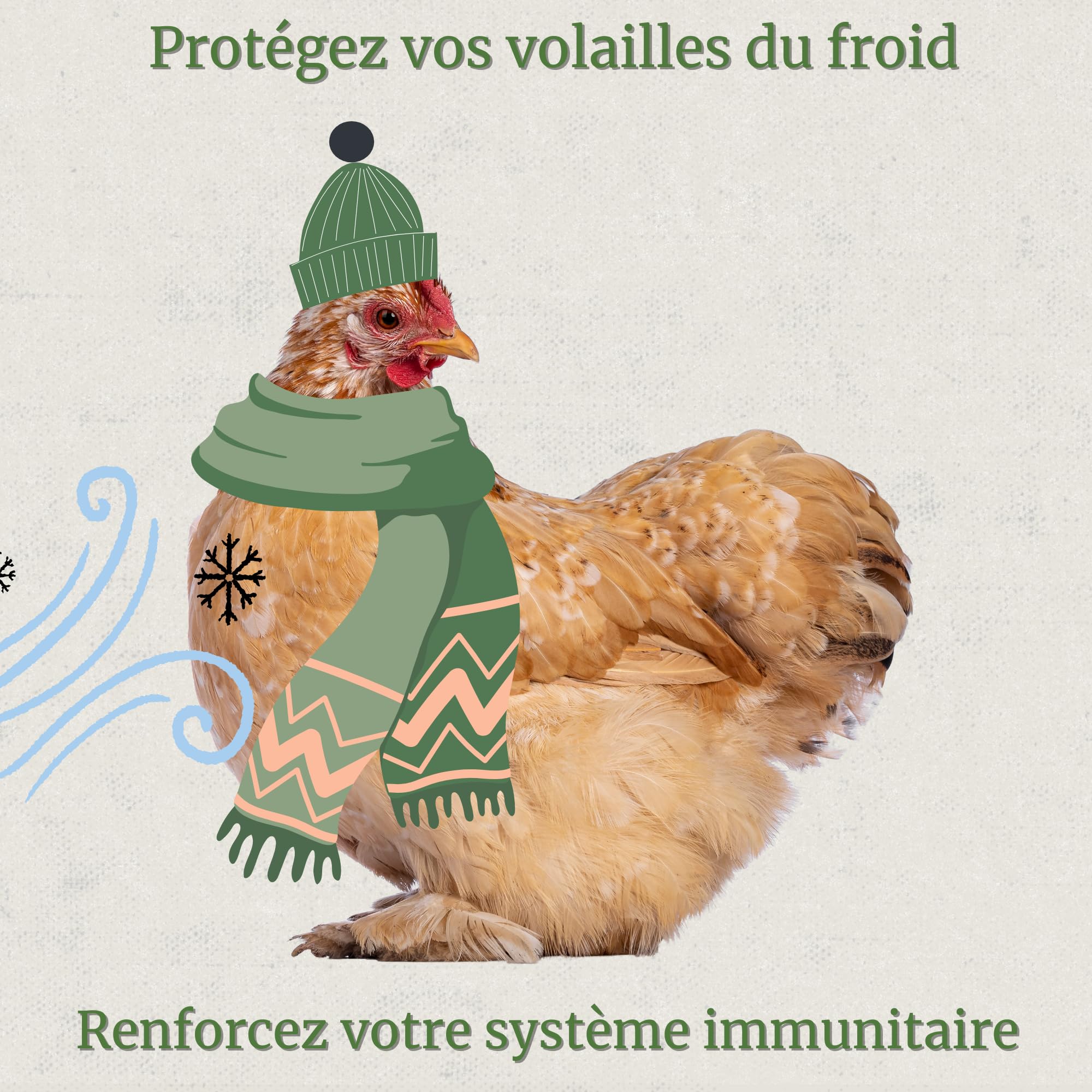 Broncare Respiratoire 500 ml avec ADEC - Poules, volailles de volaille et exotiques - Huiles essentielles, renforcement immunitaire et respiratoire - échinacée, menthe, thym et romarin