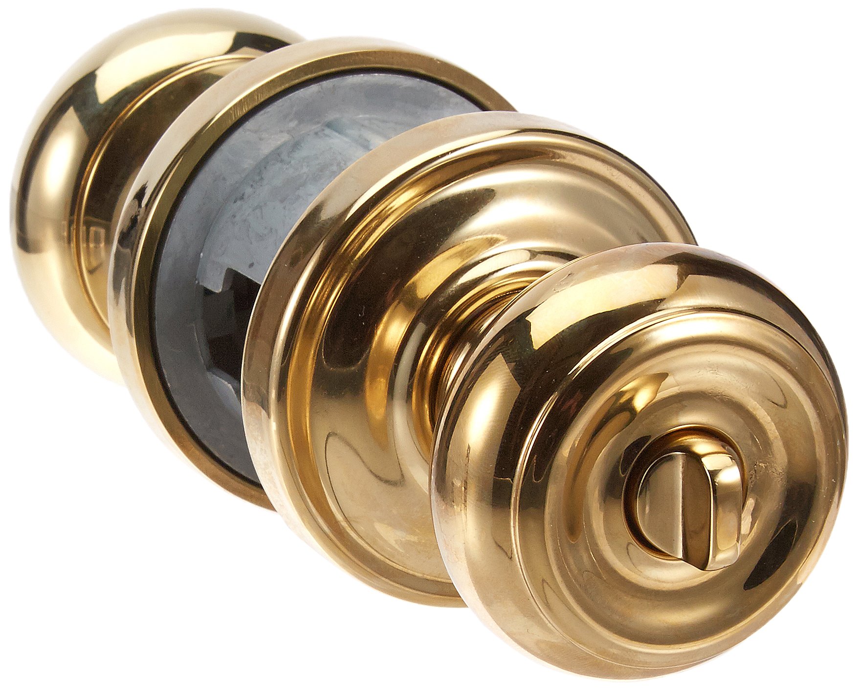 Baldwin Estate 5210.003.ENTR Colonial Keyed Entry Knob in Lifetime